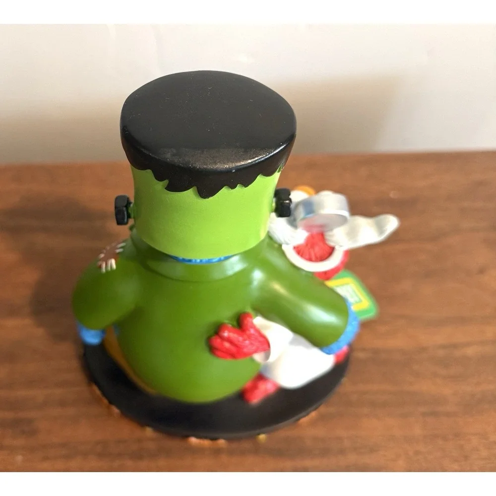Frankenstein Cookie Monster Elmo Sesame Street Halloween Resin Figure